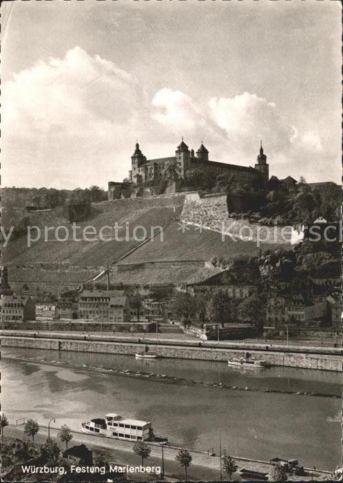 Wuerzburg Festung Marienburg