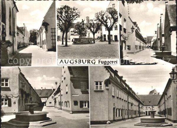 Augsburg Fuggerei äteste Sozialsiedlung der Welt