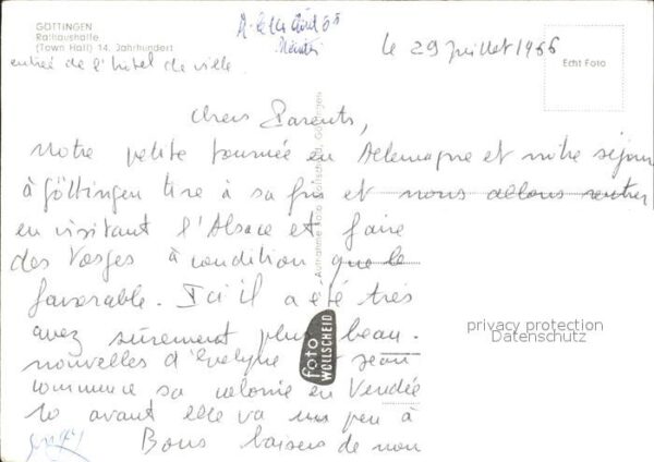 Goettingen Niedersachsen Rathaus Halle – Bild 2