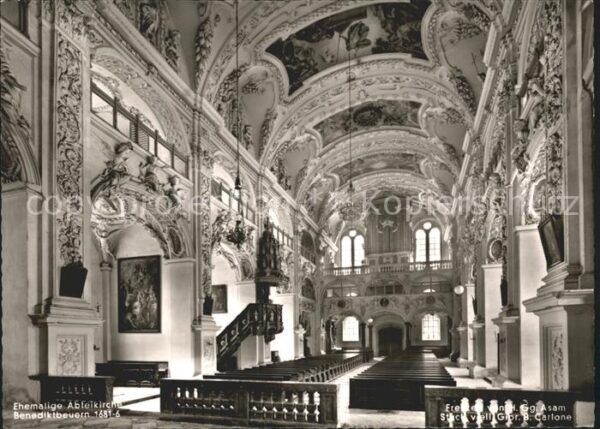 Benediktbeuern Abteikirche innen
