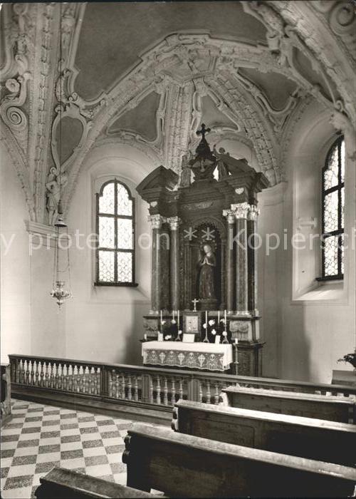Berchtesgaden Franziskanerkirche Kapelle innen