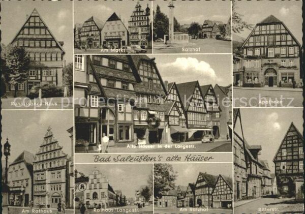Bad Salzuflen alte Fachwerkhäuser