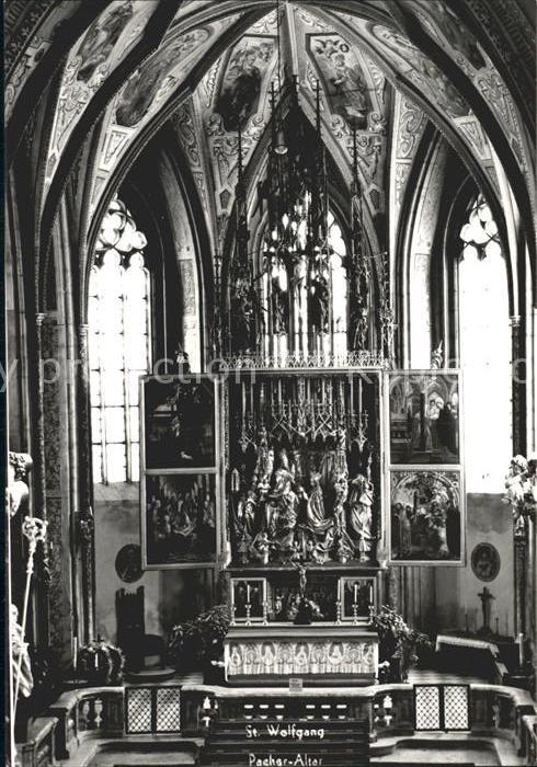St Wolfgang Wolfgangsee Oberoesterreich  Altar