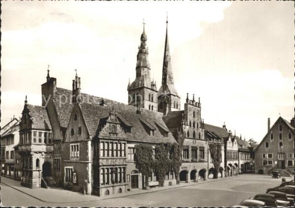 Lemgo Rathaus mit St. Nicolaikirche
