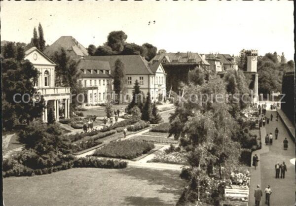 Bad Salzuflen mit Rosengarten und Badehäuser