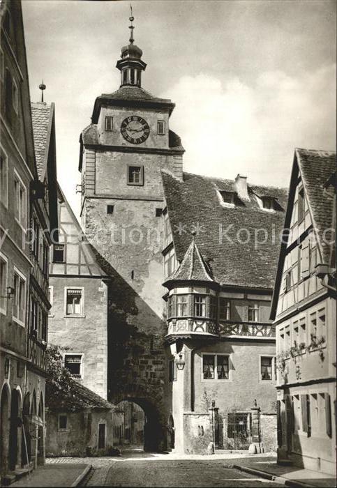 Rothenburg Tauber Weißer Turm