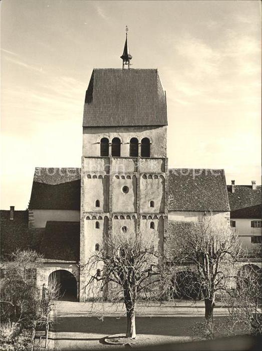 Insel Reichenau Münster Turm und Westquerhaus