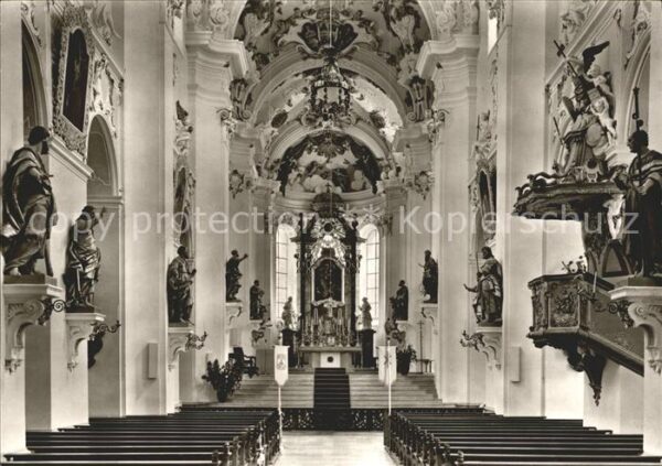 Ellwangen Jagst Basilika Minora innen