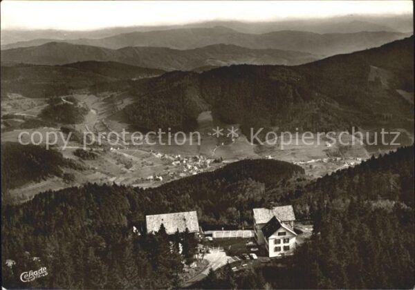 Badenweiler Fliegeraufnahme Hotel Hochblauen