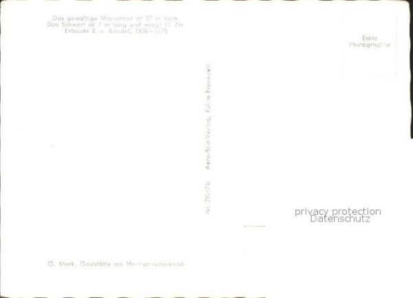 Detmold Fliegeraufnahme Hermannsdenkmal – Bild 2