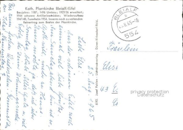 Bleialf Pfarrkirche – Bild 2
