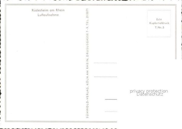 Ruedesheim Rhein Fliegeraufnahme – Bild 2