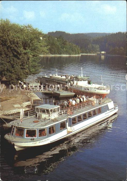 Saalburg Saale Schiffsanlegestelle