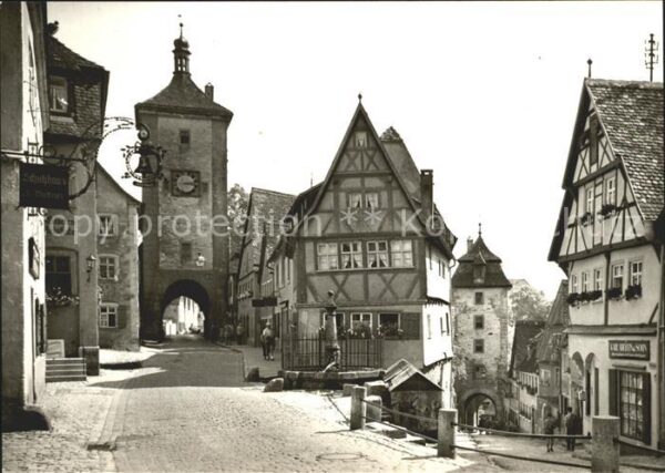 Rothenburg Tauber Plönlein