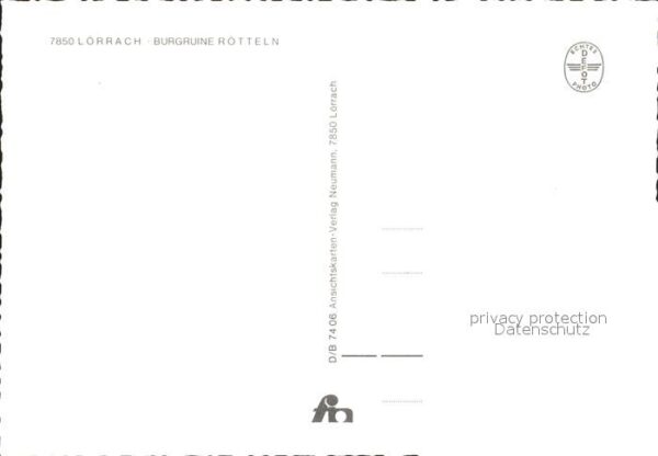Loerrach Burgruine Rötteln – Bild 2