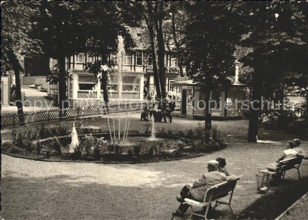 Altenau Harz Leuchtfüntäne Markt