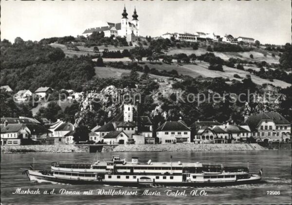 Marbach Donau mit Wallfahrtsort Maria Taferl Donaupar