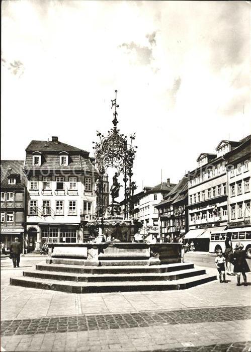Goettingen Niedersachsen Gänseliesel Brunnen