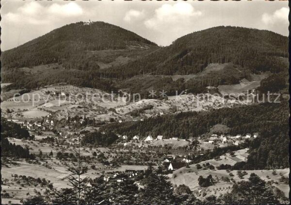 Baden-Baden mit Gerolsau und Merkur