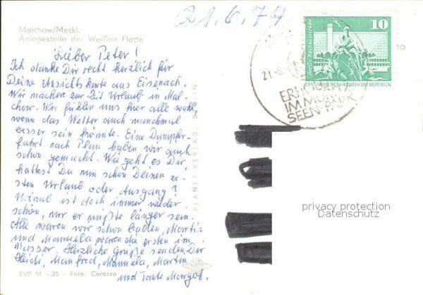 Malchow Anlegestelle Weisse flotte – Bild 2