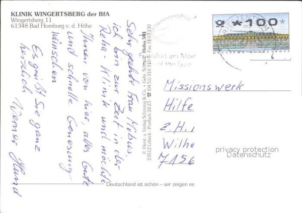 Bad Homburg Fliegeraufnahme Klinik Wingersberg – Bild 2