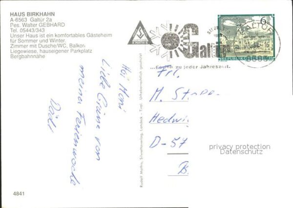 Galtuer Tirol Haus Birkhahn – Bild 2
