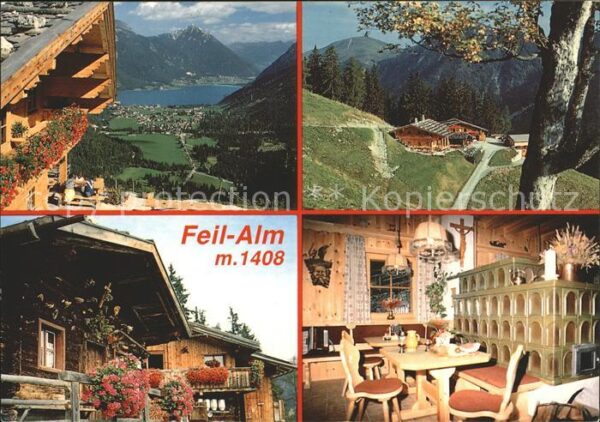 Pertisau Achensee Feil Alm Jausenstation