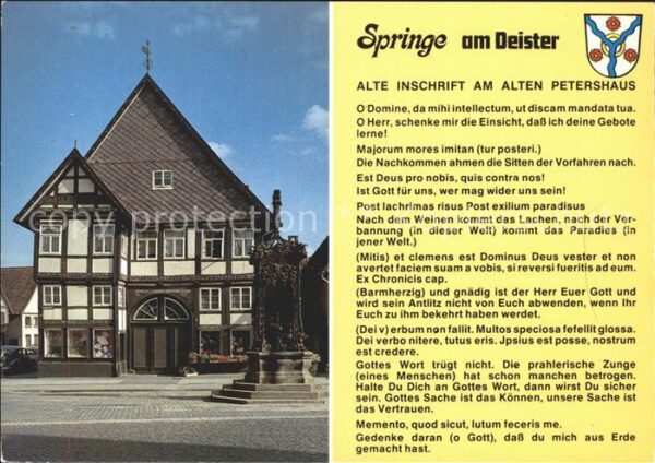 Springe Deister altes Petershaus