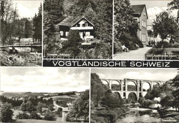 Vogtlaendische Schweiz Restaurant Adlerstein Elstertalbrücke