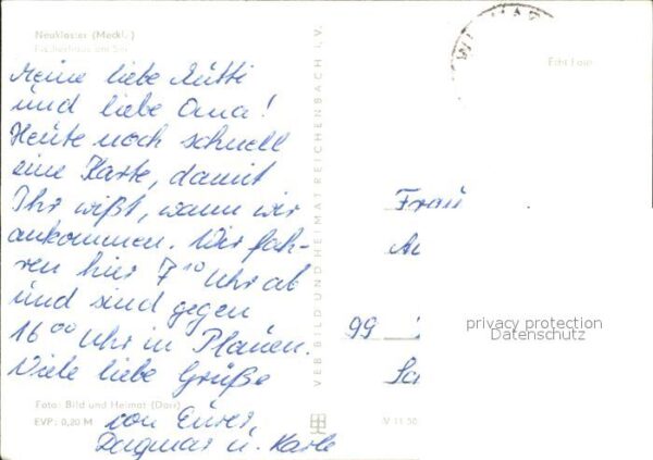 Neukloster Mecklenburg Fischerhaus am See – Bild 2
