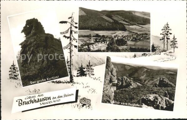 Bruchhausen Sauerland Kurfürst Stein Feldstein