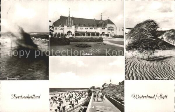 Westerland Sylt Kurhaus Dünen Strand