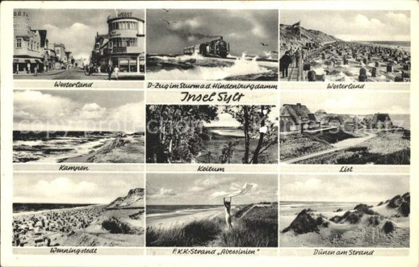 Sylt Westerland Kampen Keitum List Wenningst