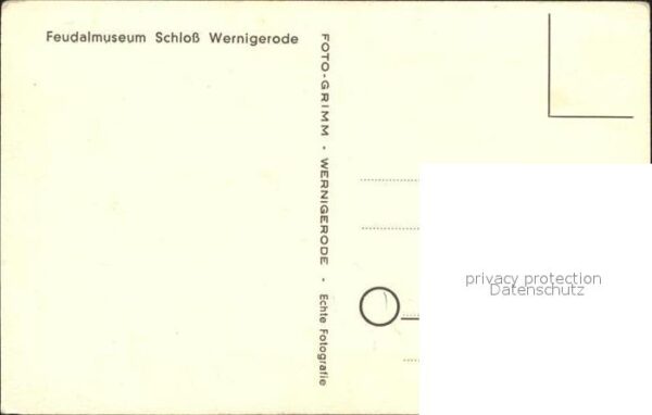 Wernigerode Harz Feudalmuseum Schloß – Bild 2