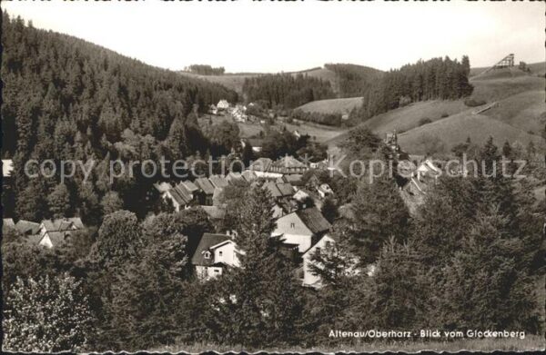 Altenau Harz Blick vom Glockenberg