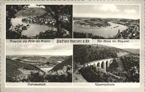 Boppard Rhein Viersenblick Hunsrückbahn