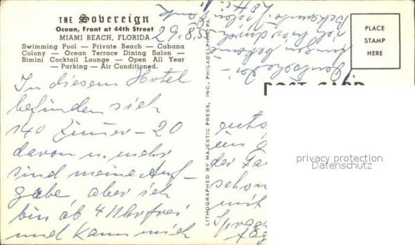 Miami Beach The Sobereign – Bild 2