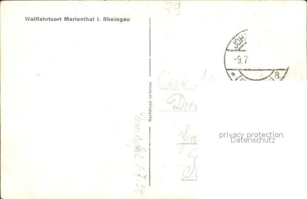 Marienthal Rheingau Fliegeraufnahme Wallfahrtsort – Bild 2
