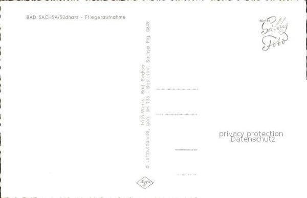 Bad Sachsa Harz Fliegeraufnahme – Bild 2