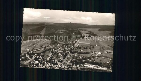 Winterberg Hochsauerland Fliegeraufnahme