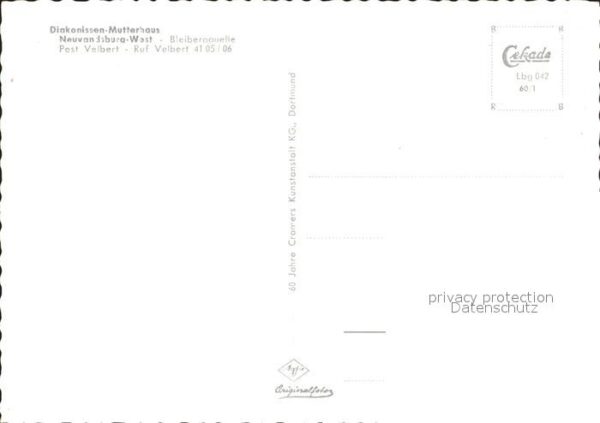 Vandsburg Flatow Diakonissen Mutterhaus – Bild 2