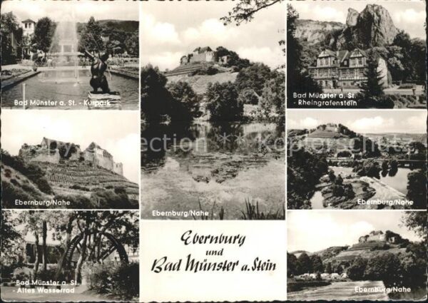 Bad Muenster Stein Ebernburg Rheingrafenstein Ebernburg Wasserrad