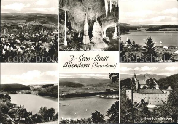 Attendorn 3-Seen-Stadt Tropfsteinhöhle Listersee