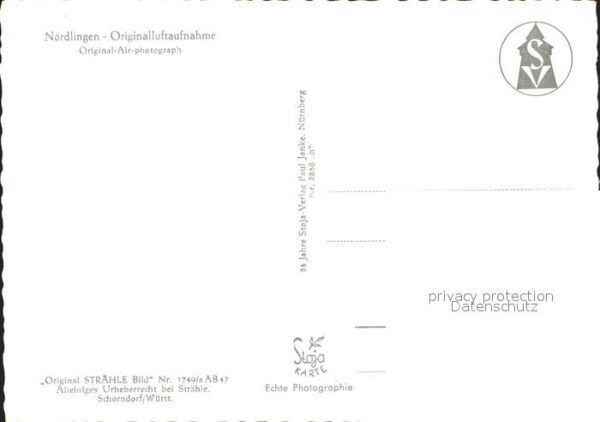 Noerdlingen Fliegeraufnahme – Bild 2