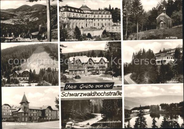 Schwarzwald Schwarzwaldhochstrasse Am Plättig Baden