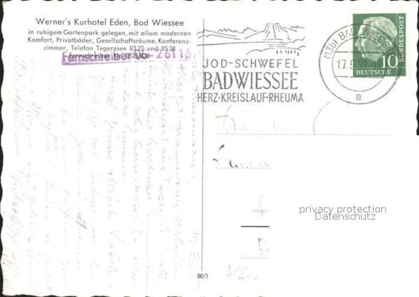 Bad Wiessee Werners Kurhotel – Bild 2