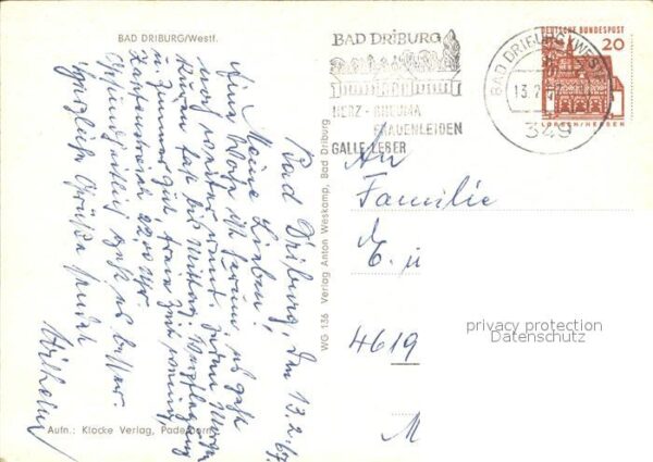 Bad Driburg Versorgungskuranstal – Bild 2