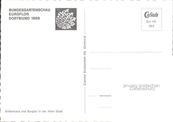 Dortmund Bundesgartenschau Euroflor Gildenhaus B – Bild 2