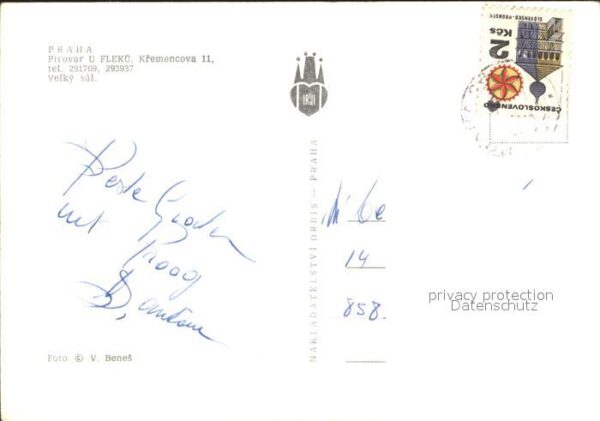 Praha Prahy Prague Speisesaal – Bild 2