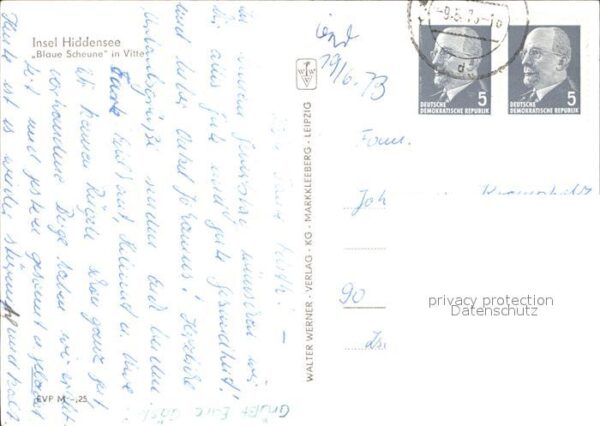 Vitte Blaue Scheune – Bild 2